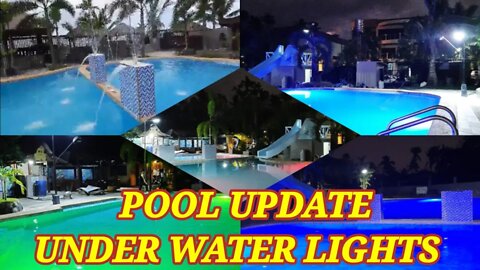 Pool Renovation Update! we added waterfalls, a water fountain, and pool underwater lights 🤩 Part 6