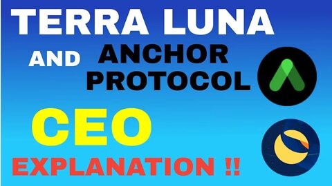 THE EXPLANATION BEHIND TERRA LUNA AND ANCHOR PROTOCOL !!