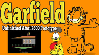 Garfield - Garfield on the Run (Unfinished Atari 2600 Prototype)