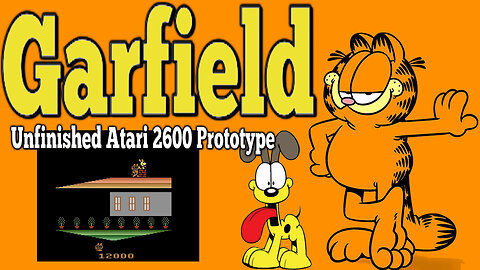 Garfield - Garfield on the Run (Unfinished Atari 2600 Prototype)