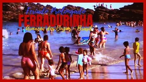💛🌞🔥PRAIA DA FERRADURINHA - 🌞BÚZIOS - RIO DE JANEIRO - BRAZIL BEST BEACHES TRAVEL VIDEO