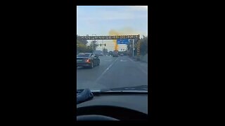 GAS TANKER GOES BAD IN THE CITY