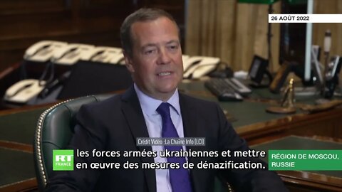 Dmitri Medvedev sur les raisons du lancement de l’opération militaire russe en Ukraine