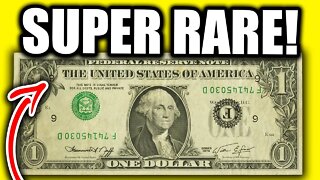 DON'T SPEND THESE RARE DOLLAR BILLS WORTH MONEY!! RARE PAPER MONEY TO LOOK FOR