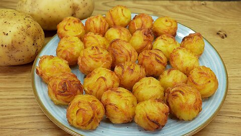 Only 2 ingredients! Only 3 potatoes! A very simple and delicious potato recipe.5 Best Potato Recipes