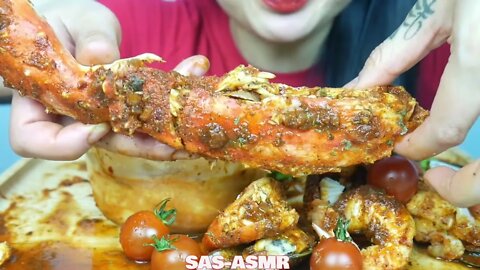 seafood mukbang asmr