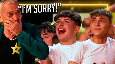 udge Gets EMOTIONAL and BREAKS The Golden Buzzer on Britain's Got Talent!
