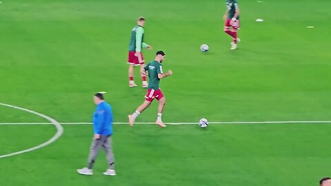 DOMINIK SZOBOSZLAI JUGGLING BEFORE THE GAME | HUN - SRB | 14.09.23.