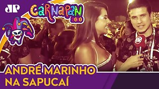 Manoela Caiado e Marinho agitam o CarnaPan da Sapucaí