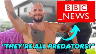 Andrew Tate ANGRY At BBC (New Video)