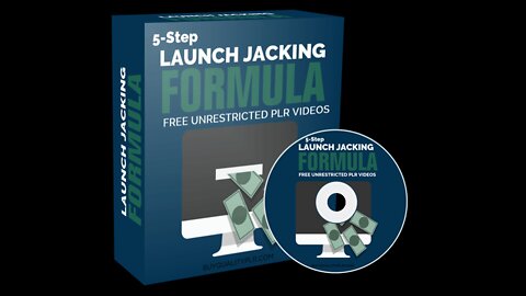 5-Step Launch Jacking Formula ✔️ 100% Free Course ✔️ (Video 4/6: 5 Step Formula)