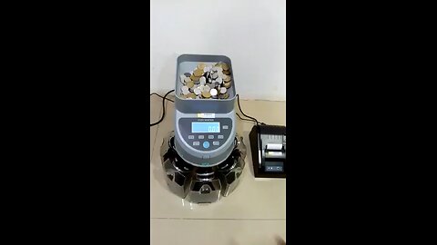 Digital coin counting machine