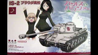 1/35 Platz IS-2 "Girls und Panzer ver."