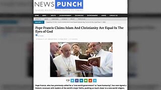 Pope Francis Is Working With The New World Order To Create A 1 World Religion & Destroy Christianity