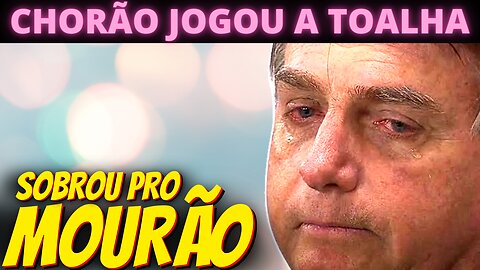 Bolsonaro está em depressão profunda, chora todo dia e já passou tudo pra Mourão