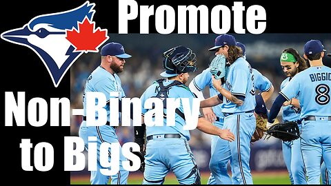 Blue Jays Promote .200 Hitter from Double AA After He Announces He's Non-Binary (Satire?)