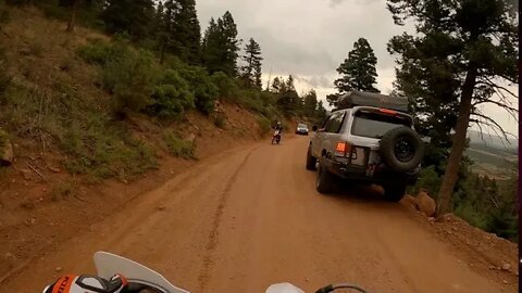 Bad Rider - Child Riding on Mt Herman Rd