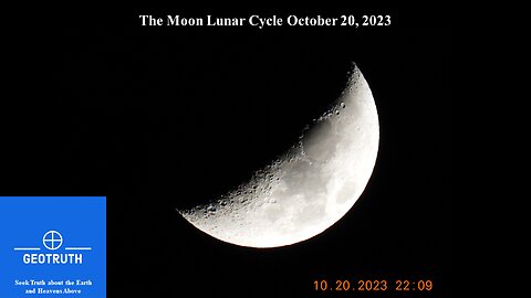 Moon Lunar Cycle October 20 2023