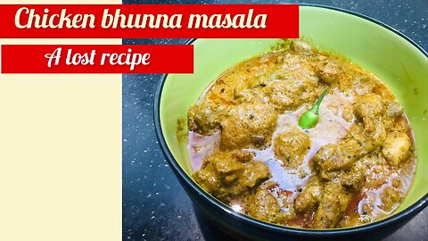 Pakistani style bhuna chicken | A Lost recipe | dil khush kar dene wali recipe #channel #subscribe