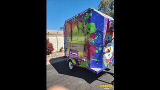 Compact - 2015 - 4' x 8' Shaved Ice Concession Trailer for Sale in Arizona