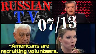 "AMERICANS ARE RECRUITING VOLUNTEERS" - RUSSIAN TV Update ENG SUBS