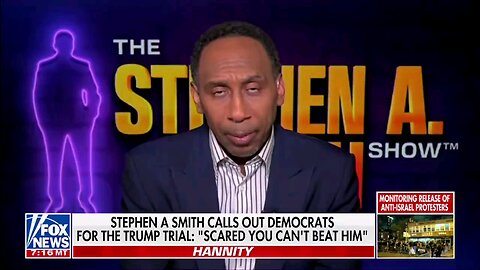 "Stephen A. Smith Slams Trump Legal Battles"