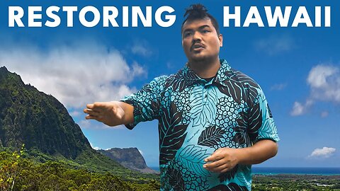 Native Hawaiians Taking Back Their Watersheds. Stronghold of Hawaiian Independence