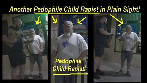 Pedophile Child Rapist Psychopath For Years Gets Caught While Out Drinking With Friends!