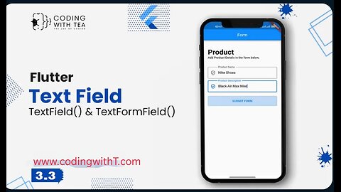 3.3 - Flutter TextField or TextFormField - Get values using Controller or onChanged 2024