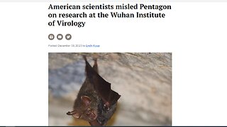 American Scientists Misled Pentagon on Research at the Wuhan Institute of Virology