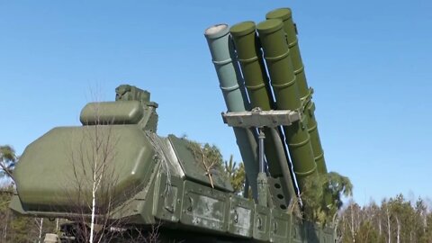 Russian BUK-M3 Anti-Aircraft Systems Covered Groups Of Troops & CSS Convoys In Chernigov Region.