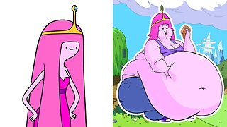 Adventure Time Characters As Fat