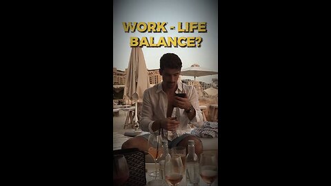 WORK LIFE BALANCE ♎⚖️