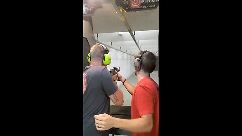 Shooting full auto AK-47