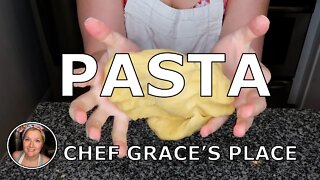 HOMEMADE FRESH PASTA: The dough for many pastas including ravioli, lasagna, fettuccine