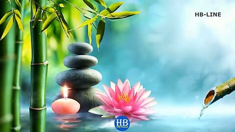 Bamboo Water Fountain *Healing Music •Relaxation Piano Songs-Nature Bamboo Water