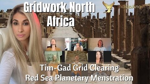 GRIDWORK TIM~GAD CLEARING, NORTH AFRICA RED SEA PLANETARY MENSTRATION ~ SUEZ/ISRAEL CANAL