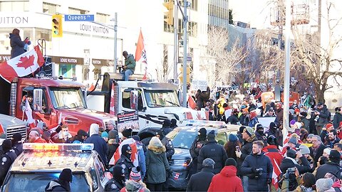 FREEDOM CONVOY in Toronto 2022