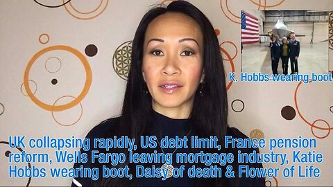 UK COLLAPSING RAPIDLY, US DEBT LIMIT, FRANCE PENSION REFORM, DAISY OF DEATH & FLOWER OF LIFE