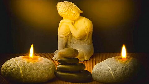 Meditation über brennende Kerzen | Entspannende Musik zum Schlafen und Lernen