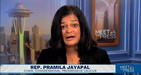 Dem Rep Jayapal Thinks Israel Is Launching A Seize On Gaza