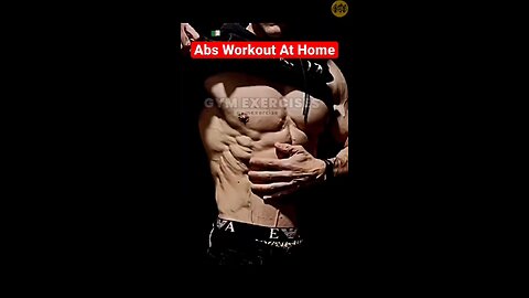 gym abs workout at home 💪💪