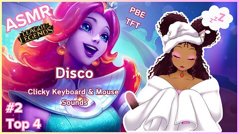 (2) [ASMR] PBE TFT Disco Comp - ASMR Sleeping - No Talking - Keyboard and Mouse Sounds - Mechakeys