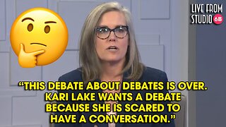 Katie Hobbs Won't Debate Kari Lake! The Reason Why Is a Joke!