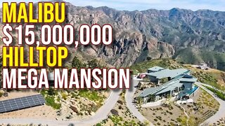 Inside $15,000,000 Hilltop Mega Mansion