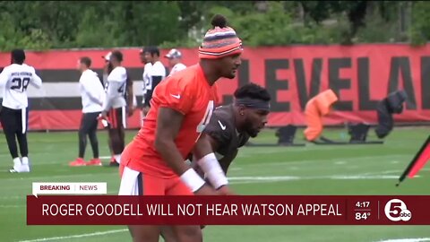 Goodell appoints former NJ AG to hear NFL’s Watson appeal