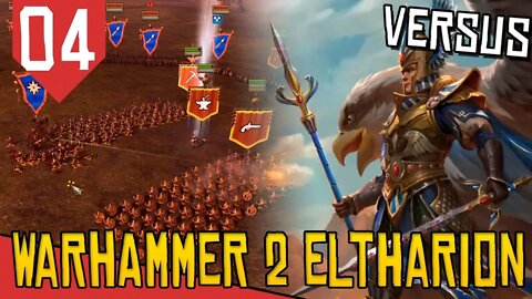 O GORDO É INVENCÍVEL - Total War Warhammer 2 Eltharion #04 [Série Gameplay Português PT-BR]