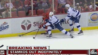 Steven Stamkos out indefinitely