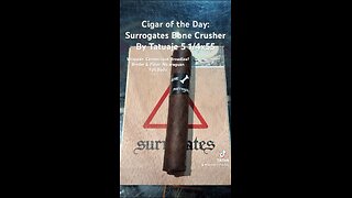 Surrogates Bone Crusher By Tatuaje 5.25x55 L’Atelier NCH #Shorts #Cigars #Short #CigarOfTheDay