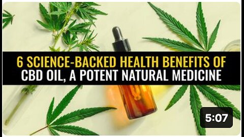 6 Science-backed health benefits of CBD oil, a potent natural medicine